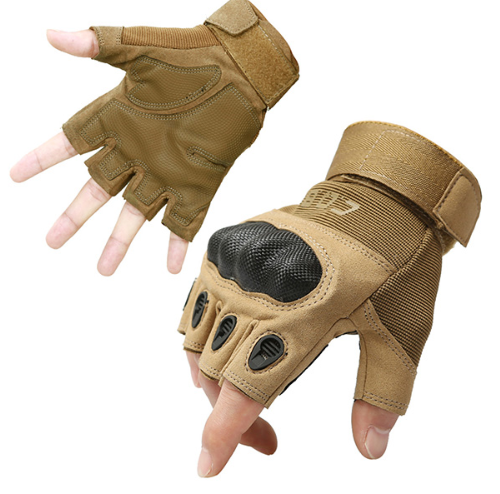 Tactical Military Style Riding Half Finger Gloves