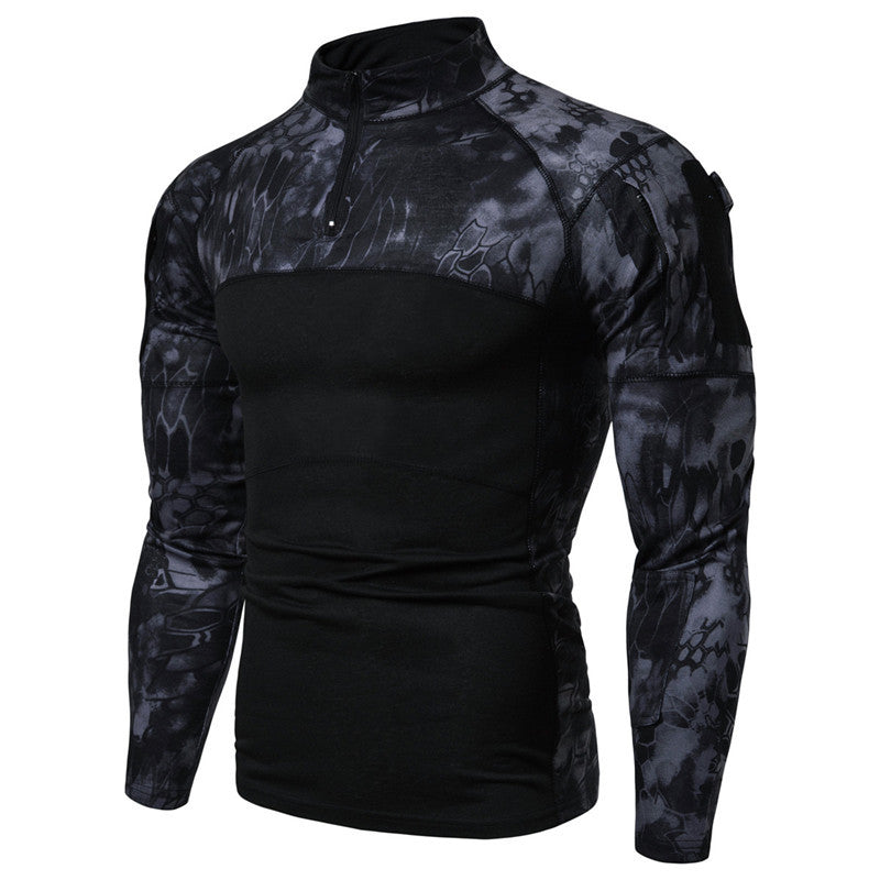 Men's Military Style Compression Top