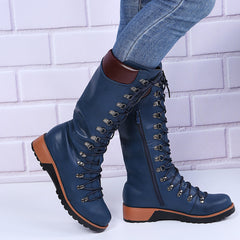 Women's Lace-Up Combat Style Boots