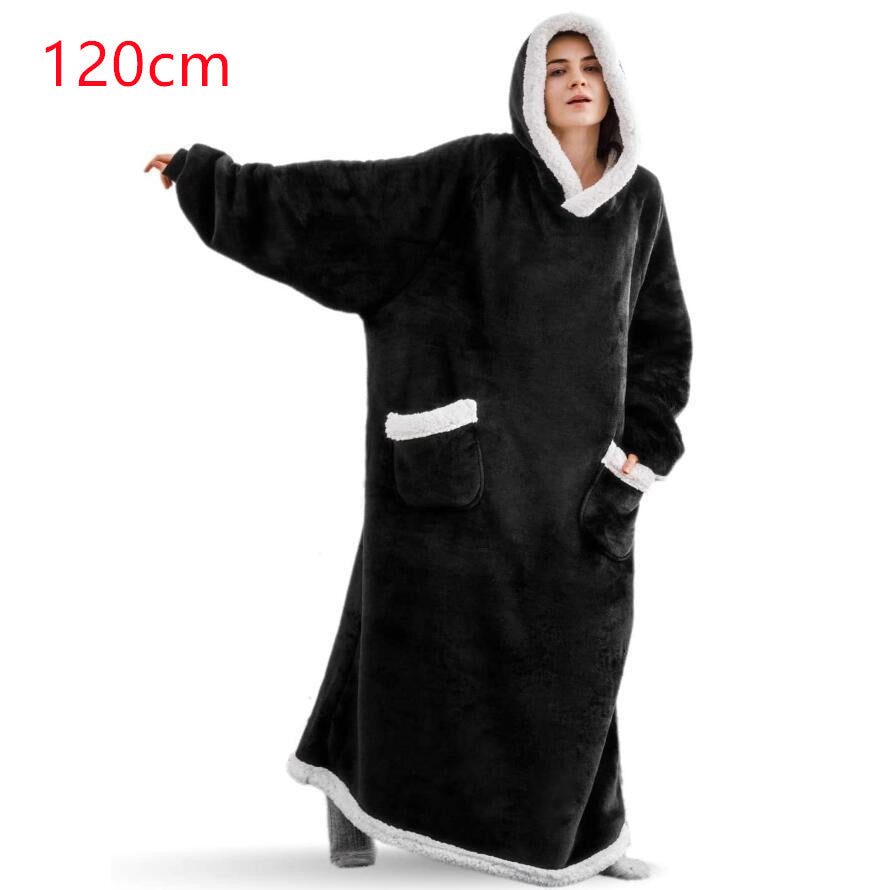 Winter Wearable Cozy and Warm TV Blanket