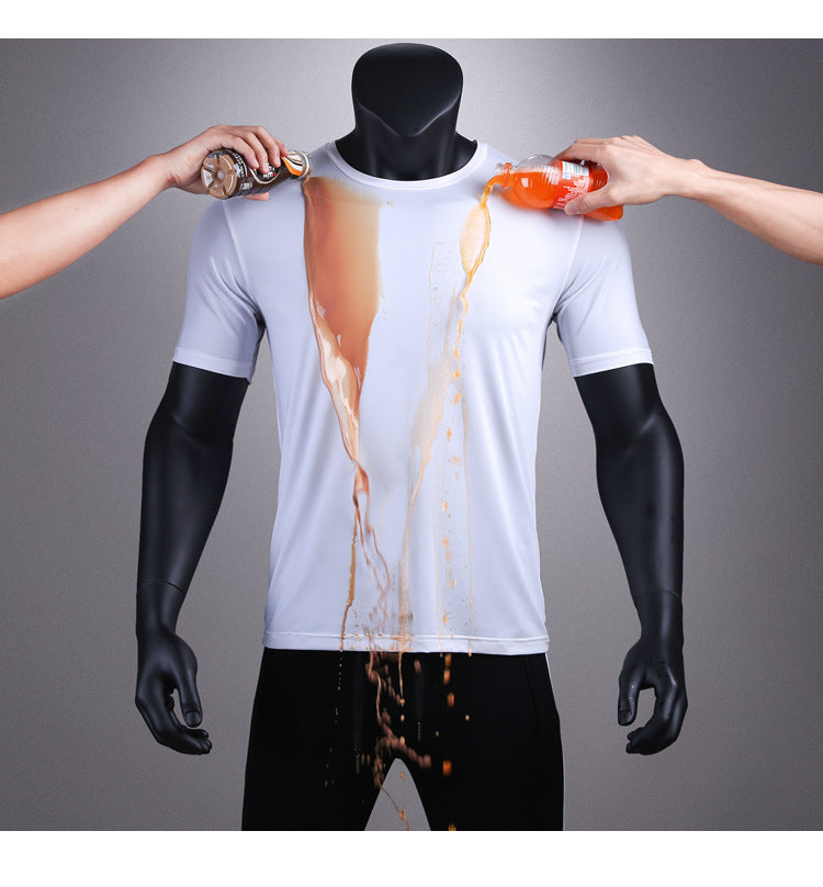 Men's Waterproof Breathable Anti-fouling T-shirt