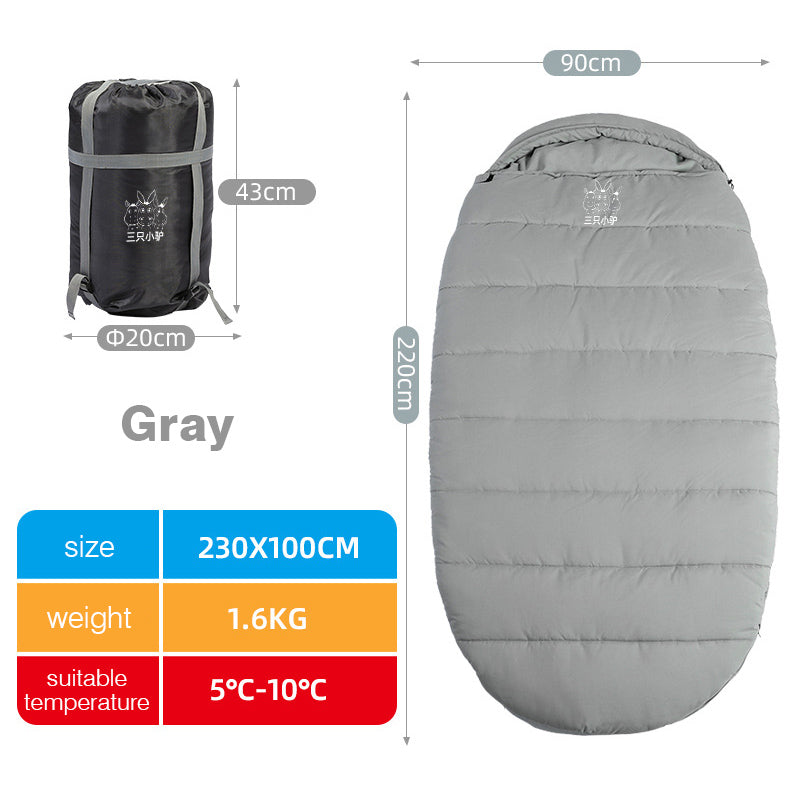 Adult Outdoor Camping Egg Shaped Sleeping Bag