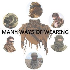 Cotton Military Style Tactical Desert Scarf