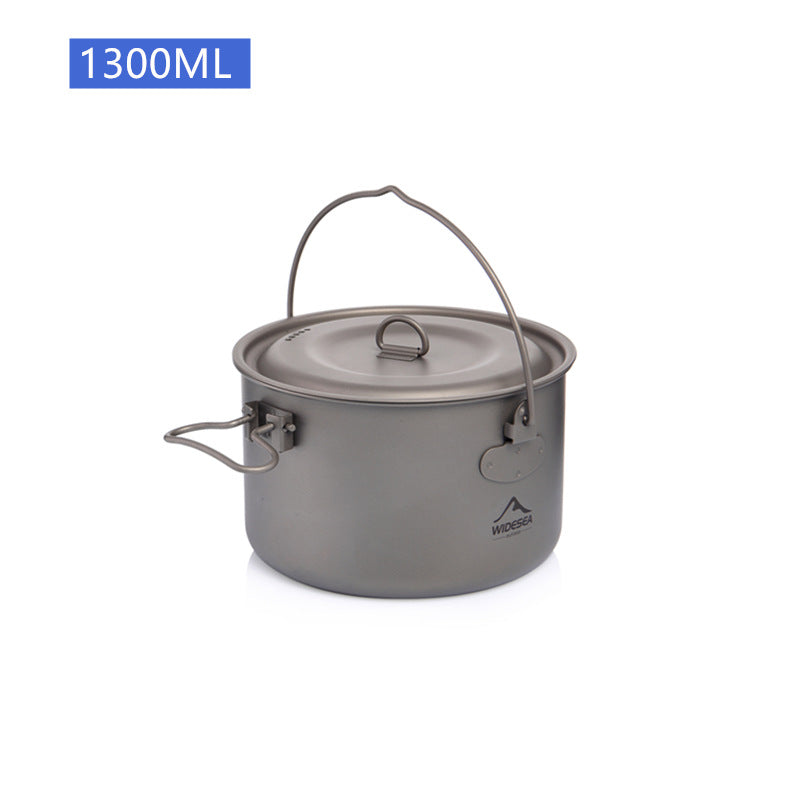 Ultra-light High Quality Titanium Pot