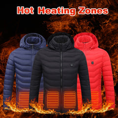 Unisex Heated And Padded Winter Jacket
