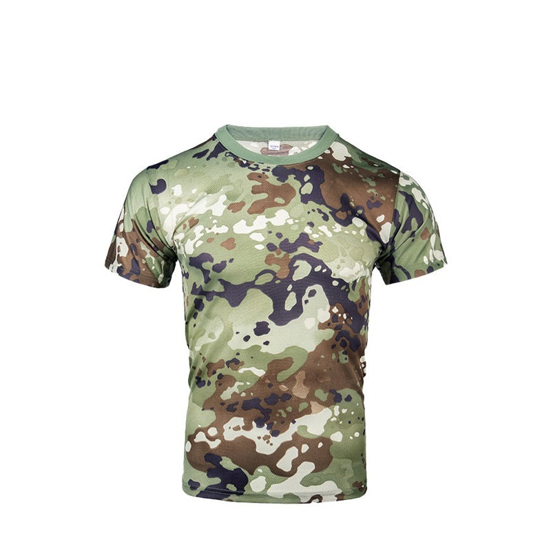 Men's Camouflage Quick Drying T-Shirt
