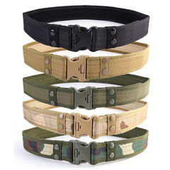 Men's Military Style Tactical Belt