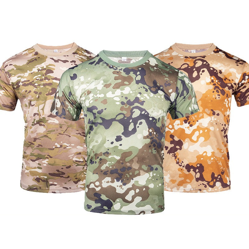 Men's Camouflage Quick Drying T-Shirt