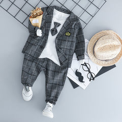 Boy's Gentleman Three-piece Suit