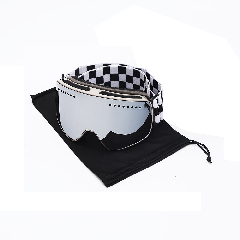 Double Lens Anti-fog Ski Glasses