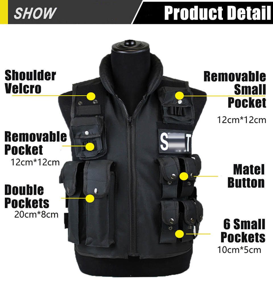 Special Police Unit Style Tactical Vest