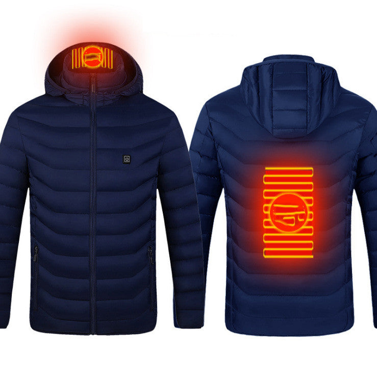 Unisex Heated And Padded Winter Jacket