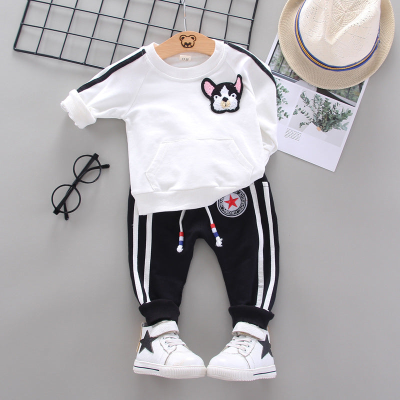 Boy's Sweater And Trousers Set