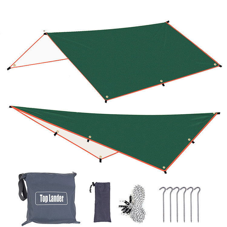 Green Awning Tent
