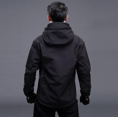 Men's Tactical Military Style Softshell Jacket