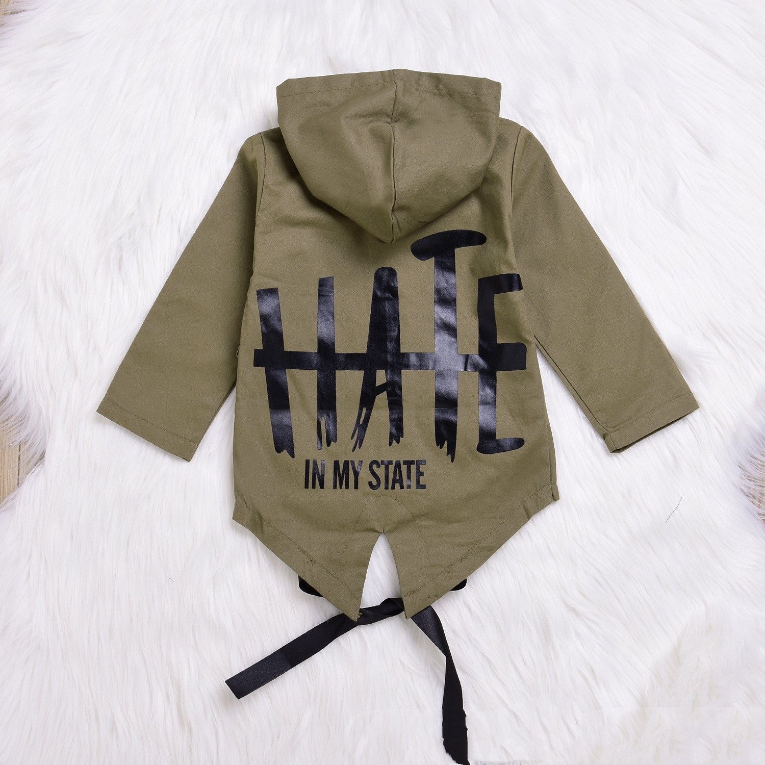 Children's Long Line Hoodie