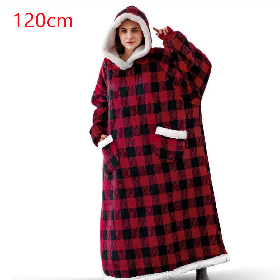 Winter Wearable Cozy and Warm TV Blanket