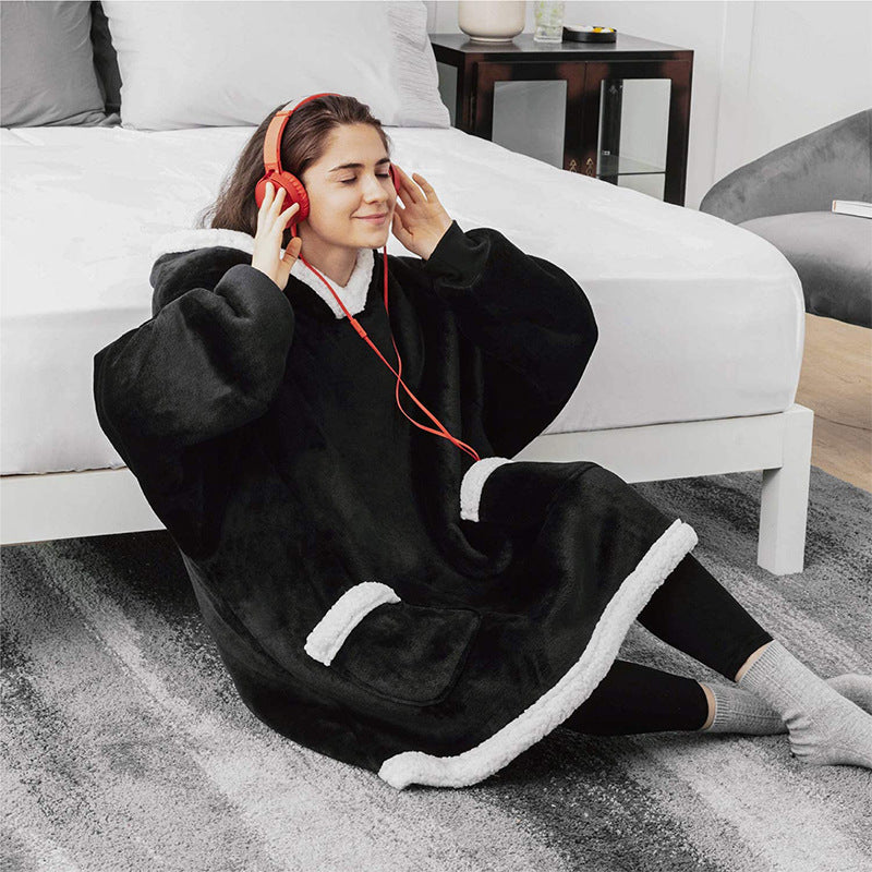 Winter Wearable Cozy and Warm TV Blanket