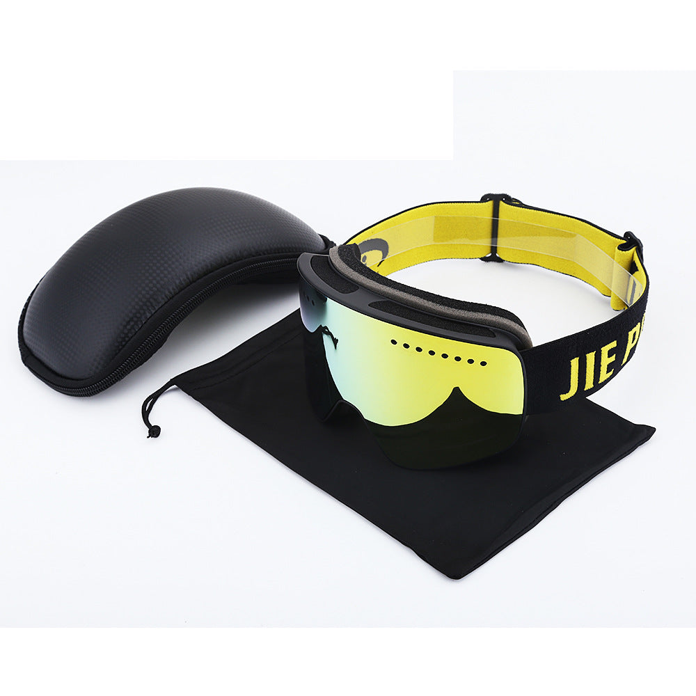 Double Lens Anti-fog Ski Glasses