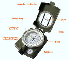 Military Waterproof And Shakeproof Compass