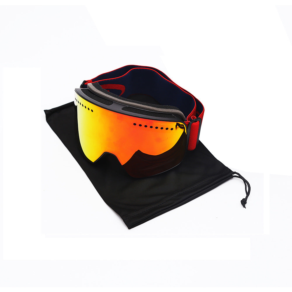 Double Lens Anti-fog Ski Glasses