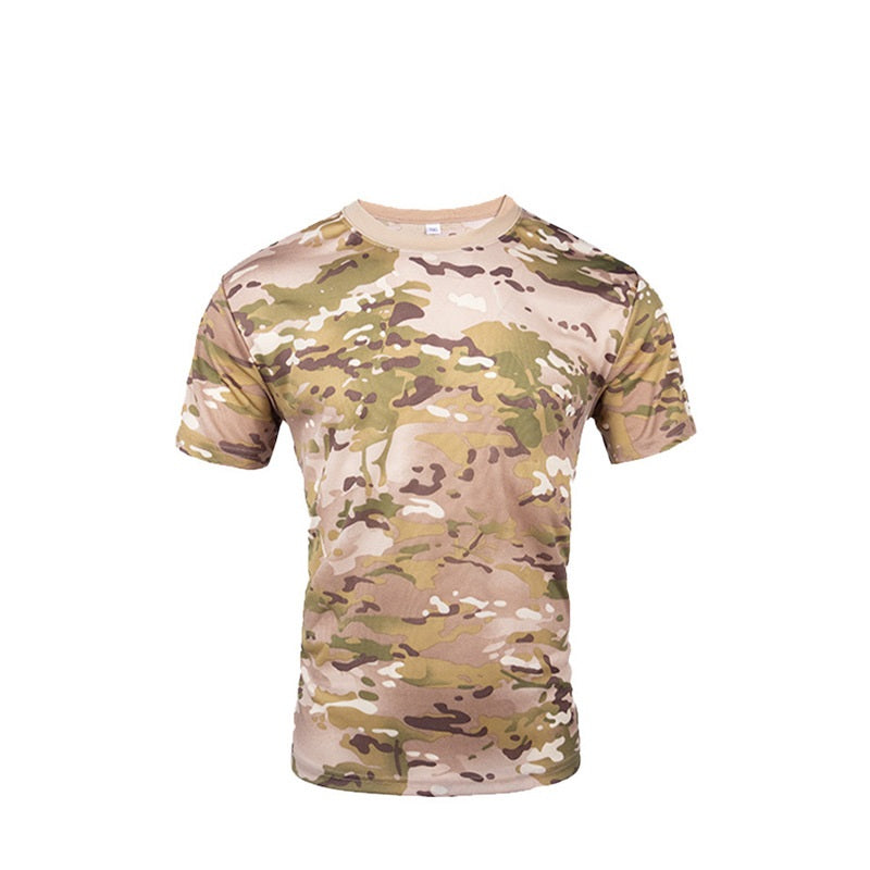 Men's Camouflage Quick Drying T-Shirt