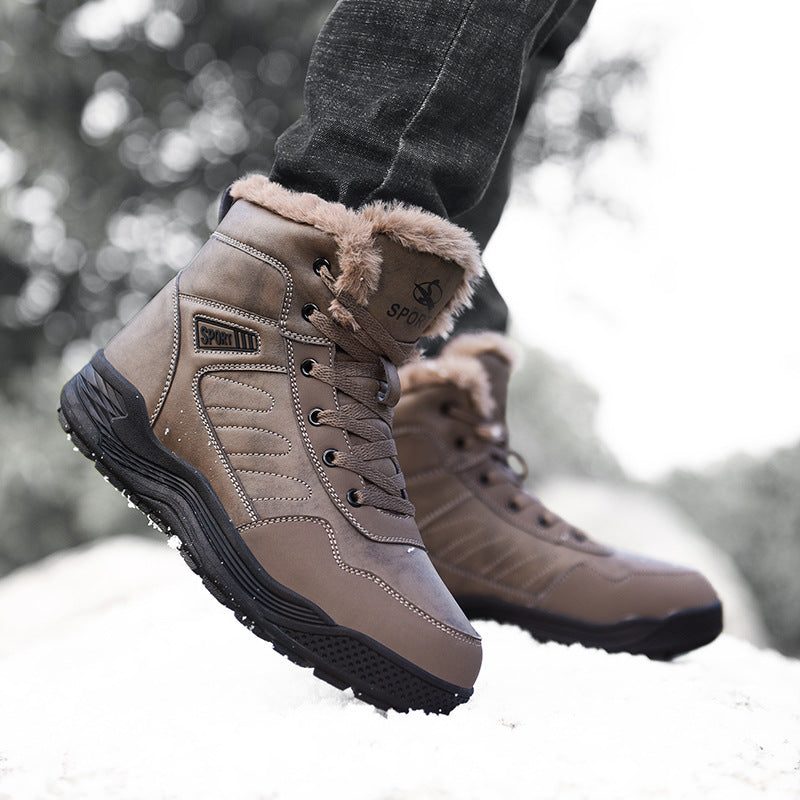 Men's High Top Winter Padded Boots