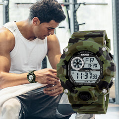 Men's Waterproof Multifunctional Digital Watch