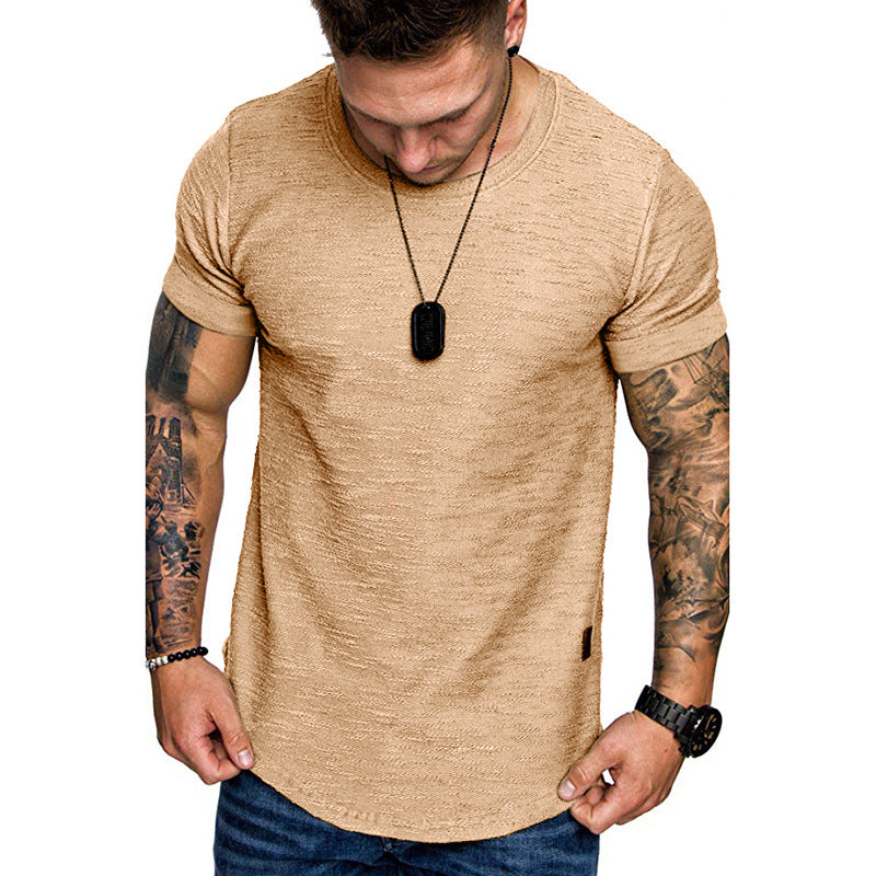 Men's Short-Sleeved Round Neck T-Shirt