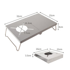 Camping Stove Bracket Aluminum Alloy Stove's Table Top