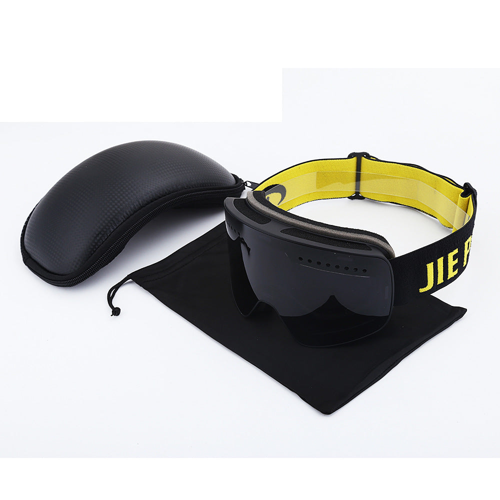 Double Lens Anti-fog Ski Glasses