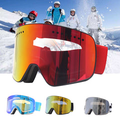 Double Lens Anti-fog Ski Glasses