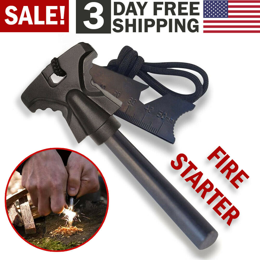 Magnesium Fire Starter Flint US ONLY