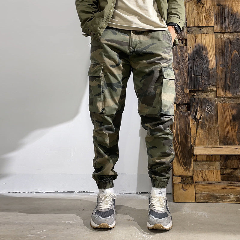 Men's Military Style Cargo Joggers