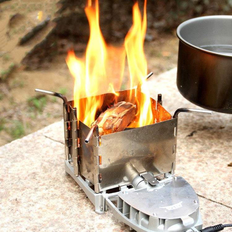 BRS VitalStove Outdoor Portable Stainless Stove with Blower