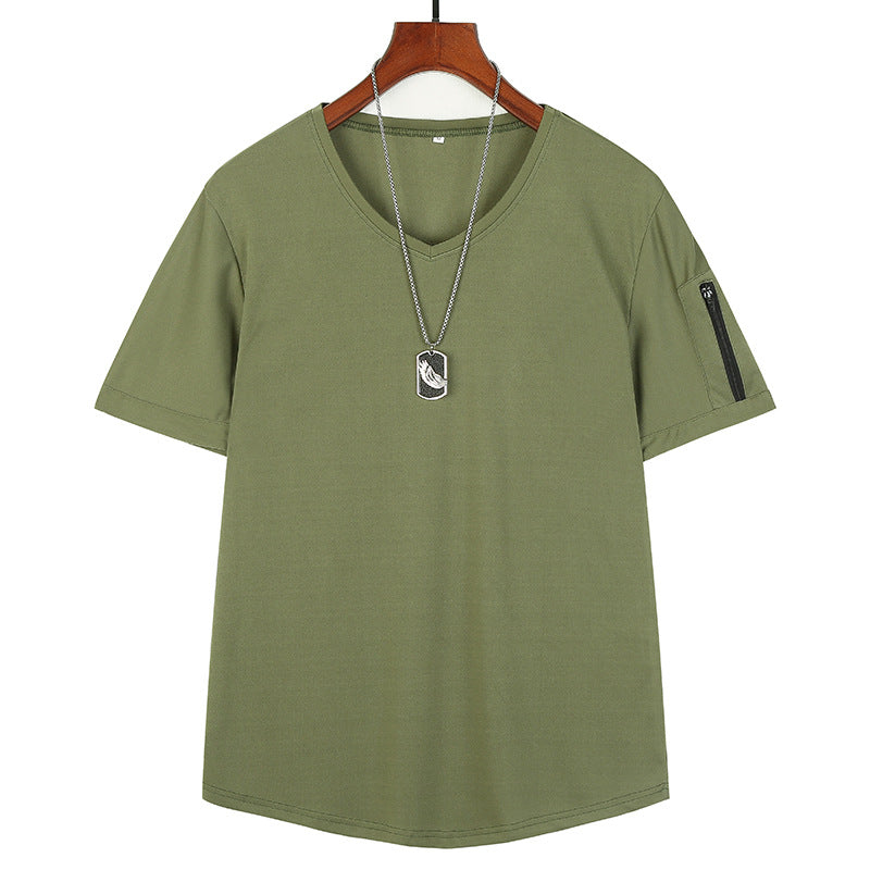 Men's Breathable Cotton T-Shirt