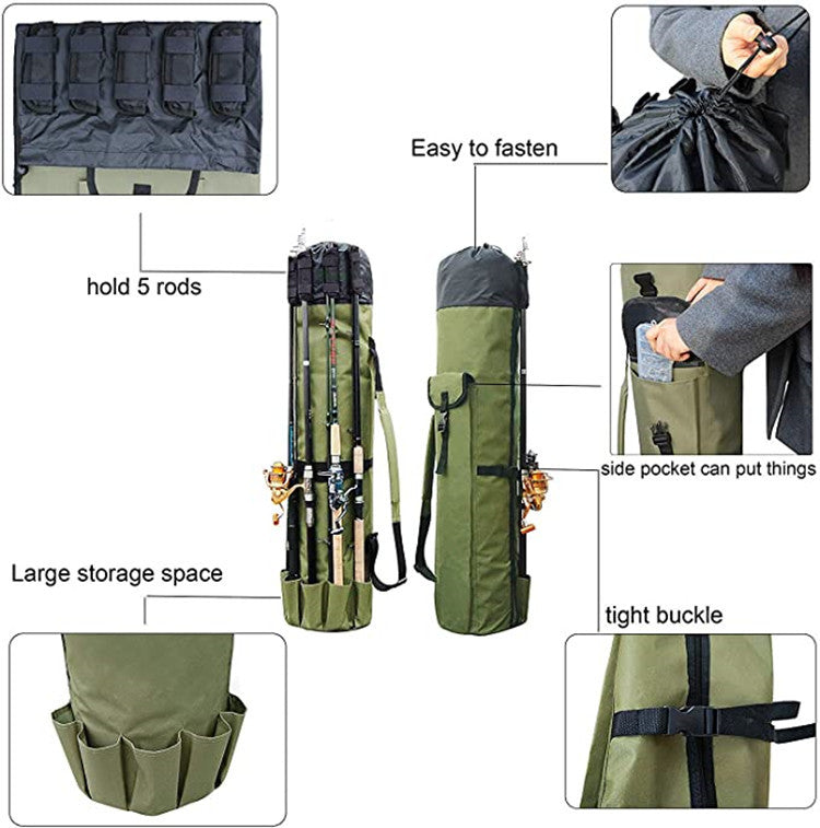 Multifunctional Fishing Rod Bag