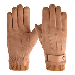 Men's Suede Thermal Gloves