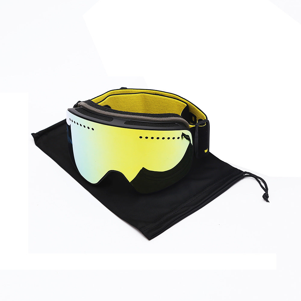 Double Lens Anti-fog Ski Glasses
