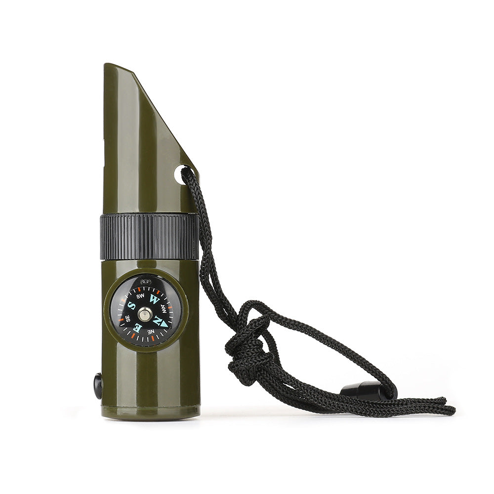 Outdoor Professional Seven-in-one Multifunctional Survival Whistle