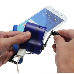 Hand-cranked Phone USB Charger