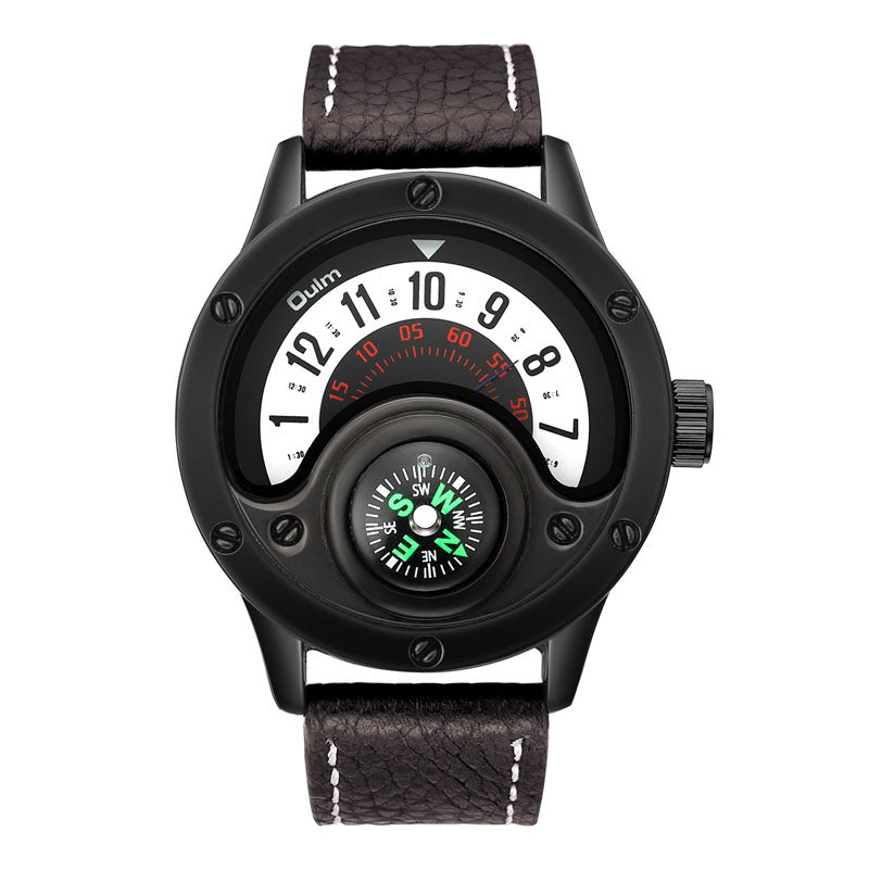 Men's Decorative Compass Big Size Watch