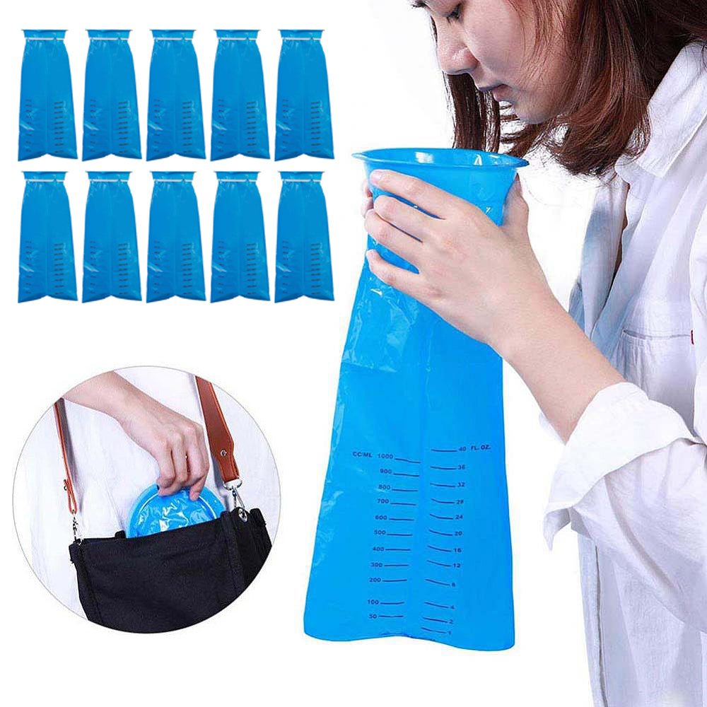 Disposable Emergency Treatment Motion Sickness Vomiting Seal Bag