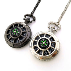 Pocket Watch with Compass