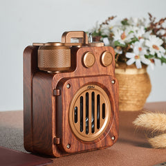 Portable Vintage Style Radio Speaker