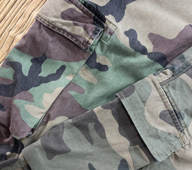 Men's Military Style Cargo Joggers