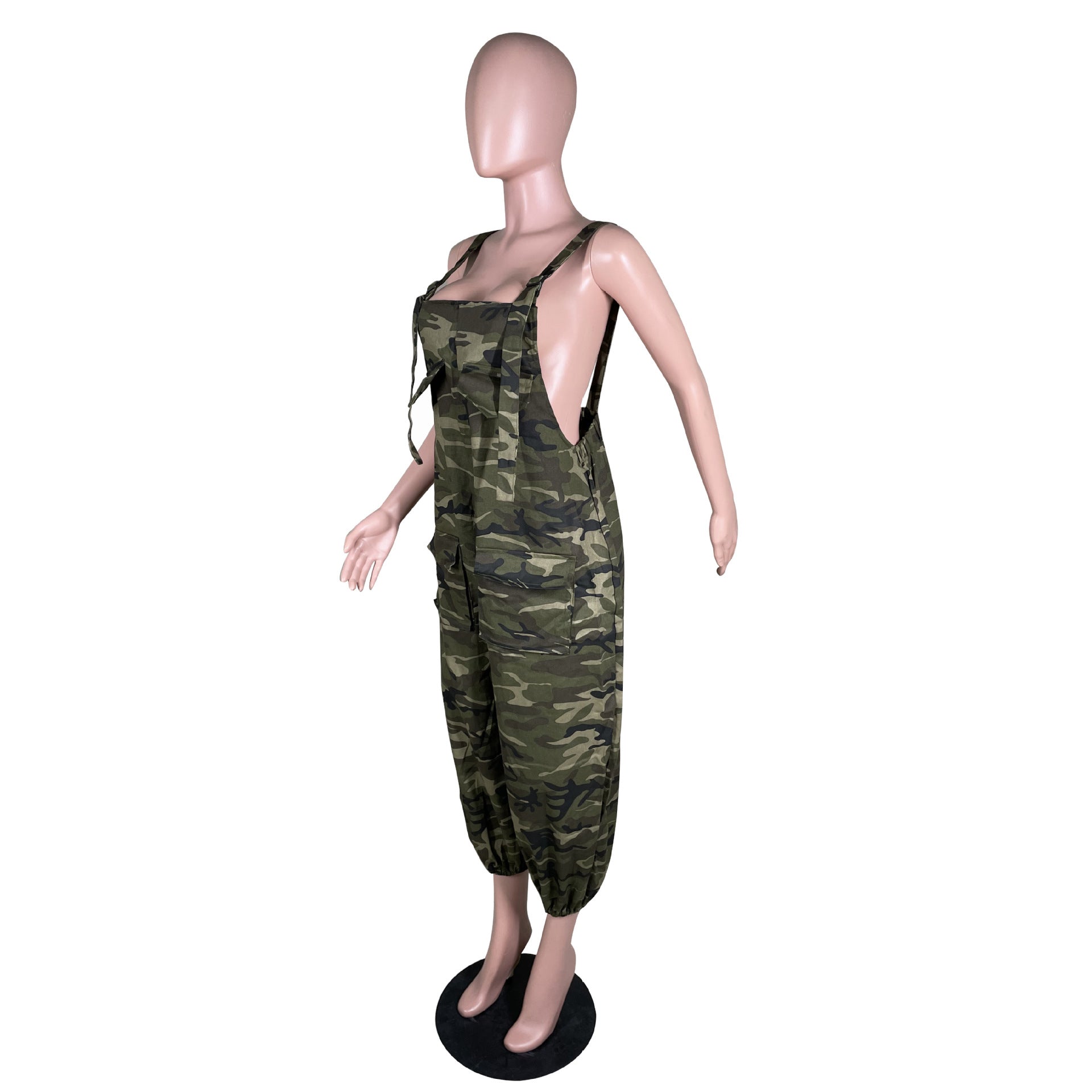 Women's Camouflage Casual Overalls
