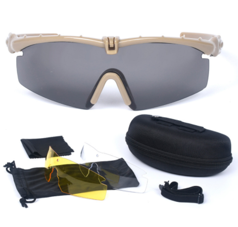 Outdoor Tactical Protection Military Style Range Glasses