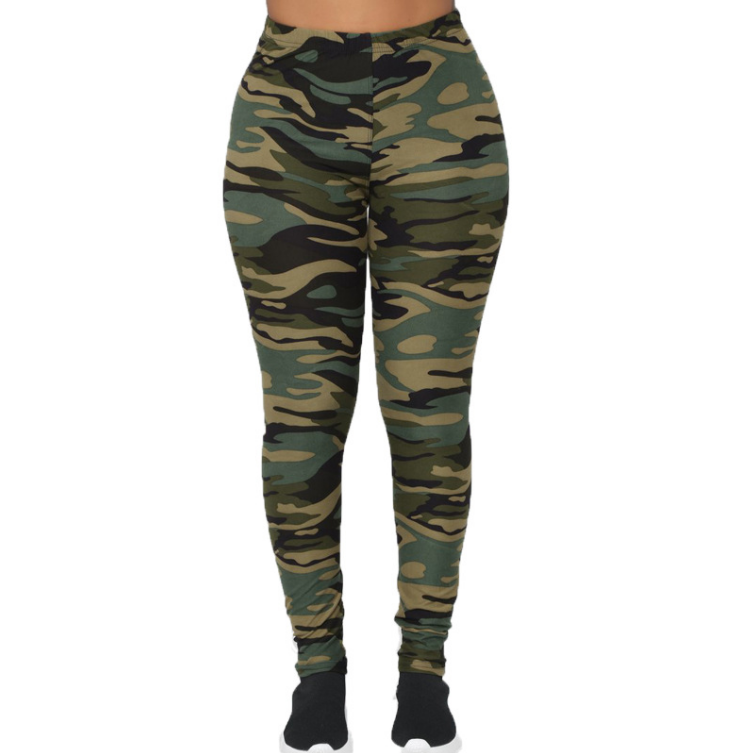 Women's Camo Casual Leggings