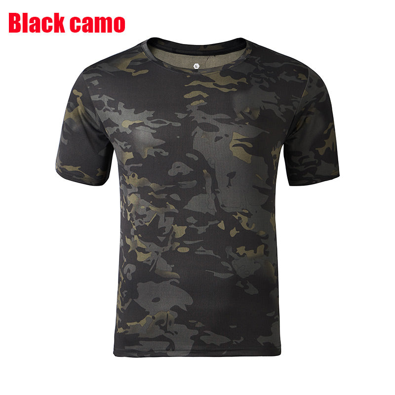 Men's Quick Dry Camo T-Shirt